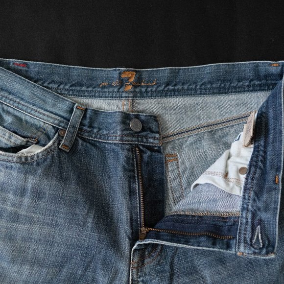 7 For All Mankind Women’s Flynt Jeans Size 32 - Picture 9 of 11